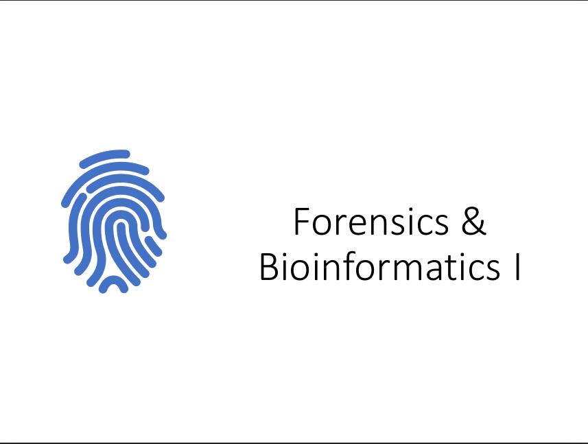 Lab 6 (Forensics & Bioinformatics 1)
